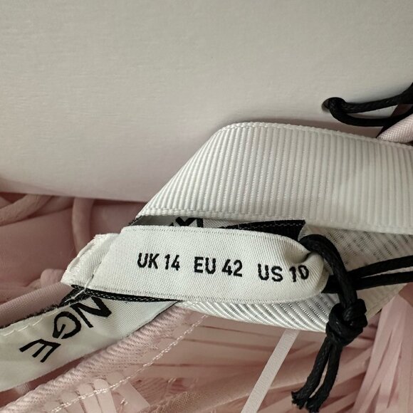 NWT Arrange maxi dress with fringe top - Picture 6 of 7